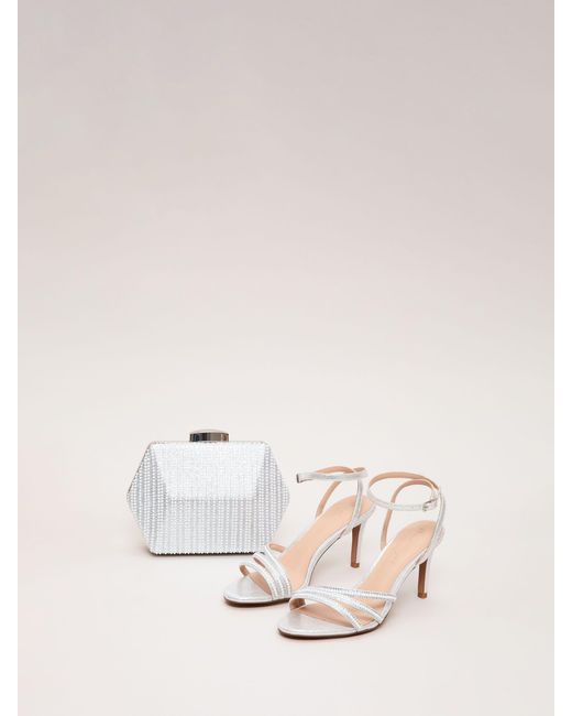 Phase Eight Natural Phase Eight Sparkle Sandals