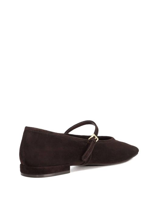 Dune White Hearthrob Ballet Pumps