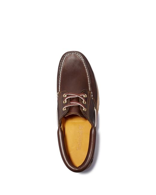 Timberland 3 Eye Lug Bootsschuhe in Brown für Herren