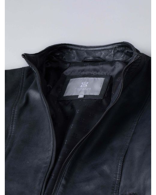 Lakeland Leather Blue Anthorn Leather Jacket