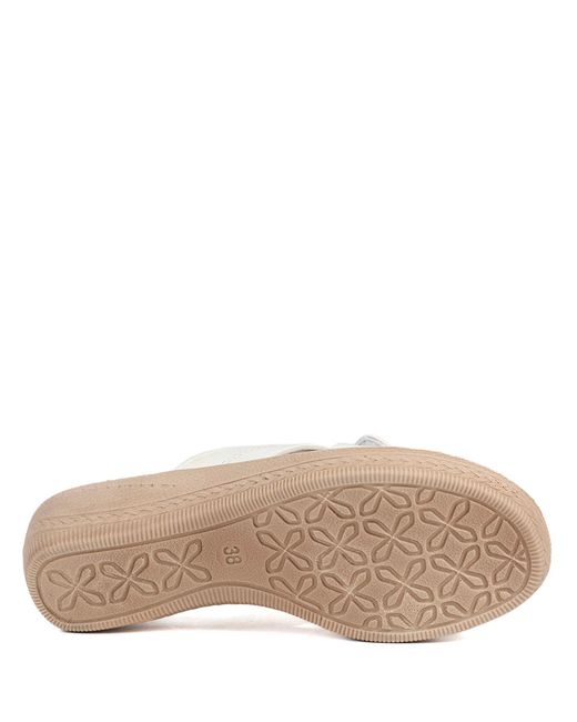 Pavers White Adjustable Lightweight Mule Sandals
