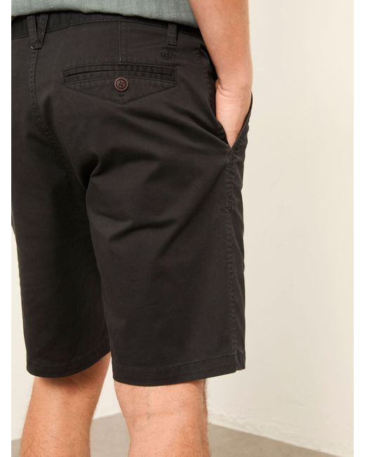 FatFace Black Fatface Mawes Chino Shorts for men