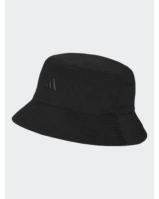 Adidas Black Classic Bucket 100% Cotton Hat for men