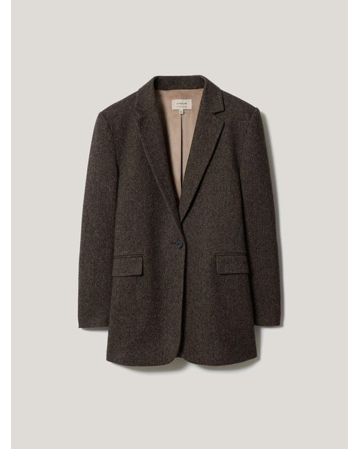 Jigsaw Black Langford Wool Blazer