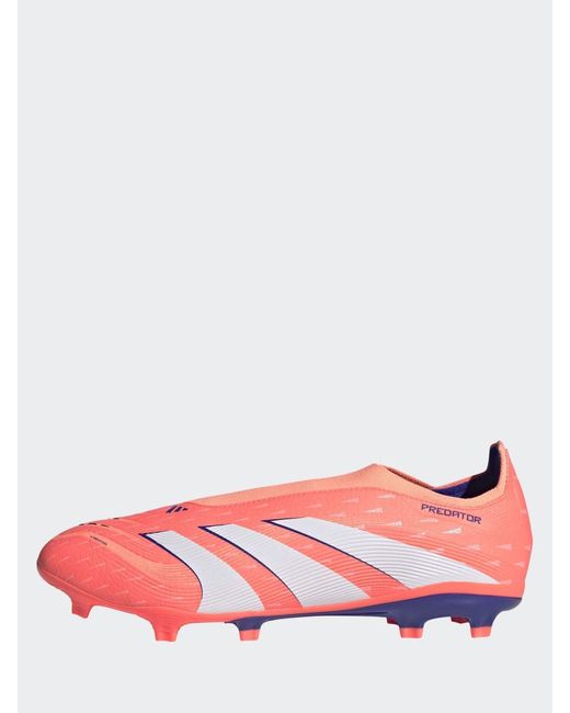 Adidas Pink Adult Predator League Laceless Firm/Multi Ground Boots for men