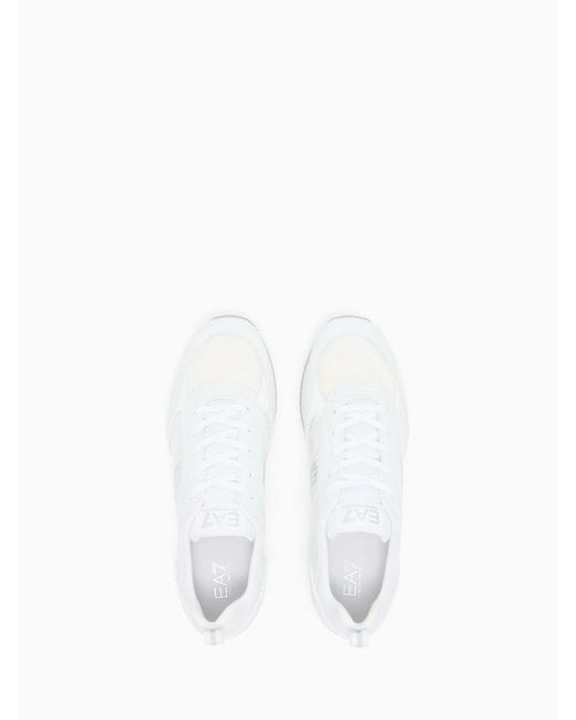 EA7 White Sneakers for men