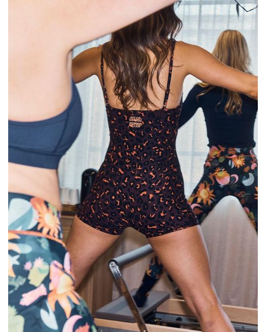 Never Fully Dressed Purple Never Fully Dressed Burgandy Leopard Unitard