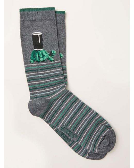 FatFace Blue Fatface Guinness Socks for men