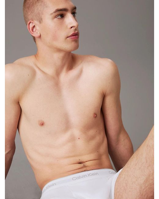 Calvin Klein Multicolor 3 Pack Trunks Cotton Classics for men