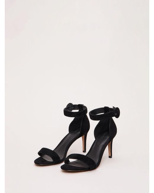 Phase Eight Black Phase Eight Suede Strap Sandal