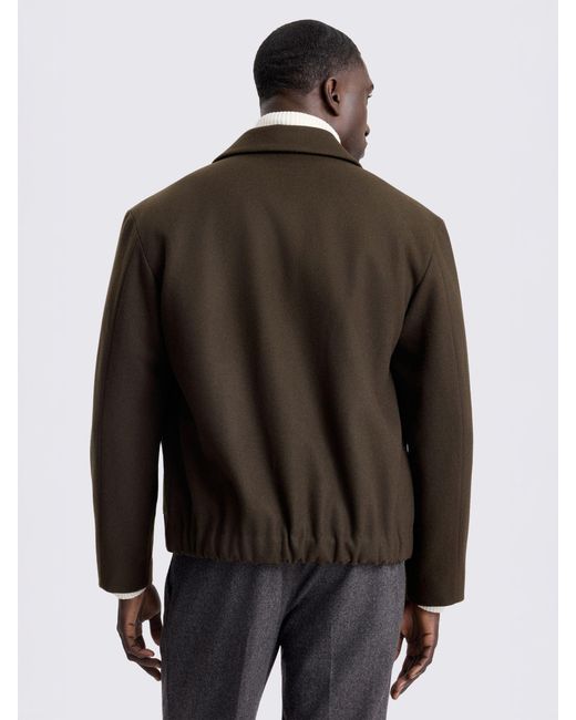 Moss Bros Brown Blouson Jacket for men