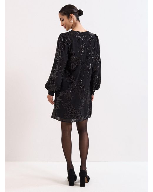 Phase Eight Odette Sequin Dress in Blue | Lyst