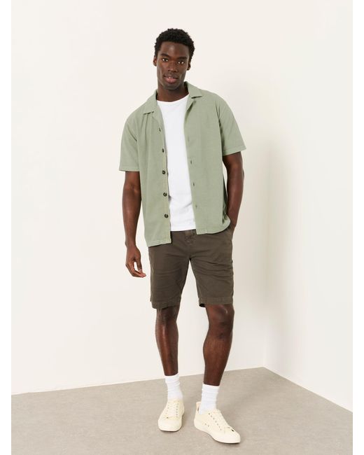 FatFace Natural Fatface Textured Shirt for men