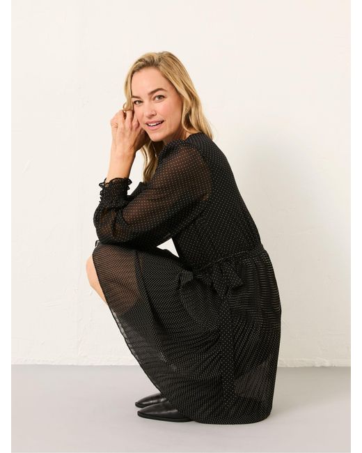 FatFace Black Fatface Darcy Mini Dress