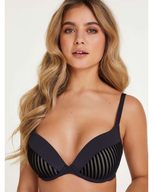 Hunkemöller Black Hunkemöller Wattierter Push-Up-Bh Mit Bügeln