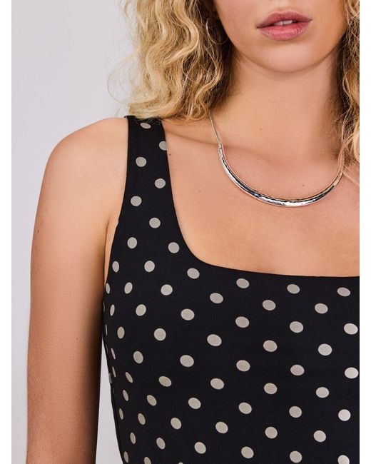 Next Black Square Neck Vest