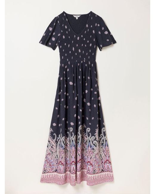 FatFace Pink Fatface Alma Petite Midi Dress