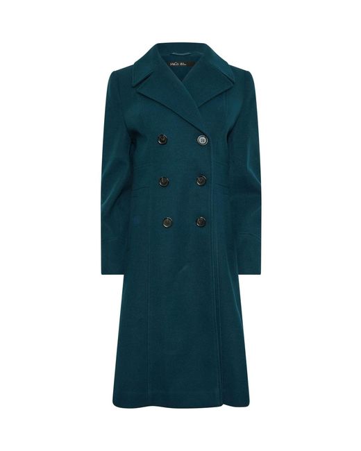 M Com Green Tailored Coat