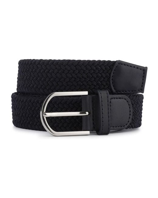 Jones Bootmaker Black Jones Bootmaker Union Belt for men