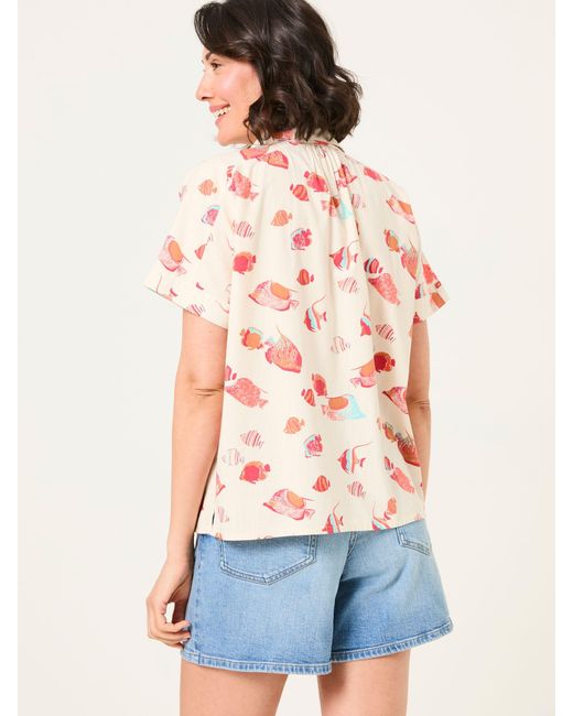 FatFace Pink Fatface Sanchez Shirt