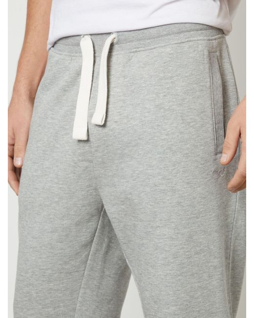 Threadbare Gray Straight Leg Joggers for men