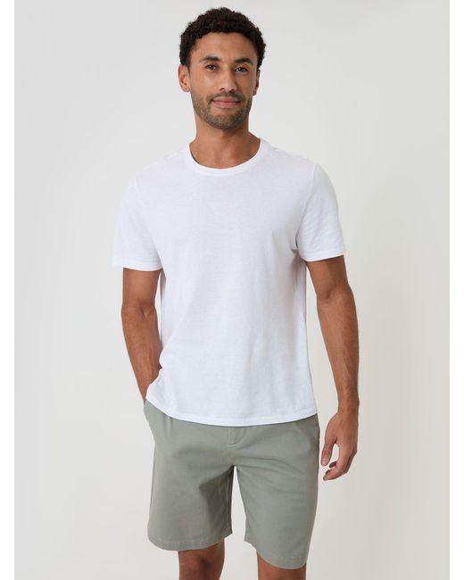 Threadbare Stretch-Chinoshorts in Gray für Herren