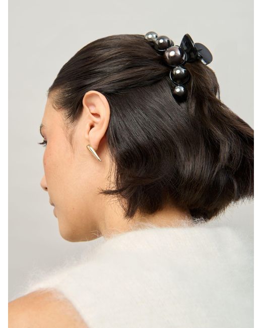 Aela Black Sphere Hair Claw