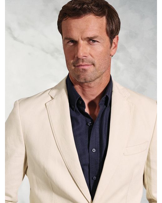 Brook Taverner Natural Garment Washed Jacket for men