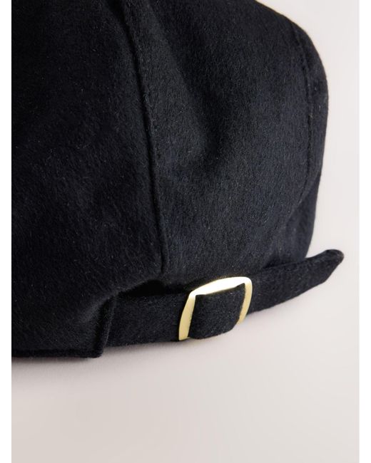 Next Blue Flatcap Hat