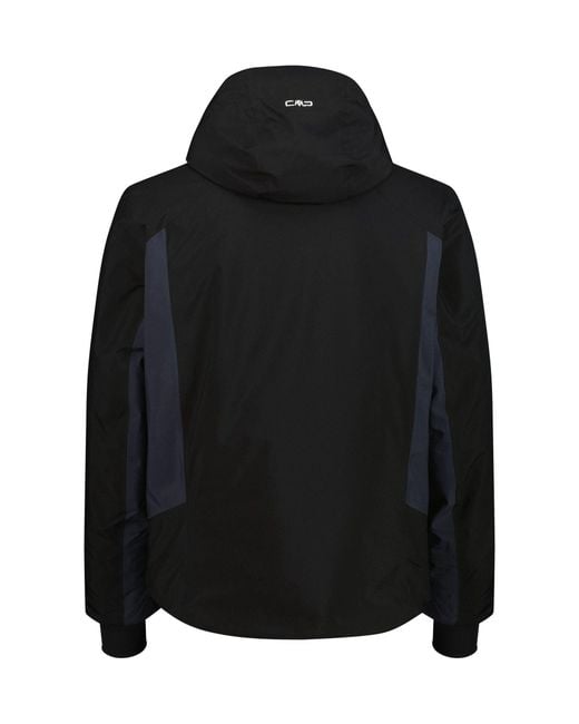 CMP Black Zip Hood Ski Jacket for men