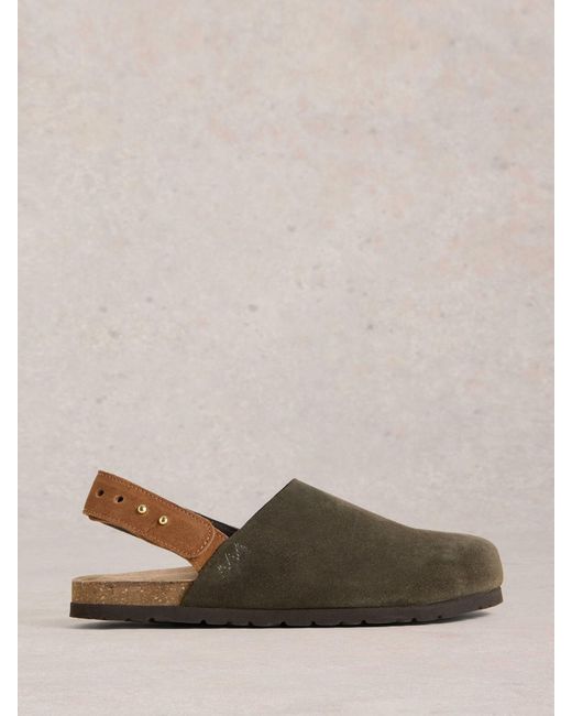 White Stuff Natural Mary Slingback Footbed