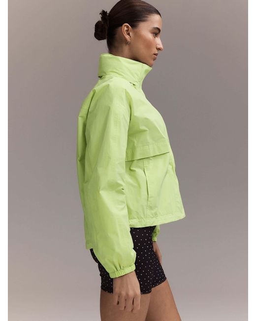 Next Yellow Elements Waterproof Funnel Neck Jacket