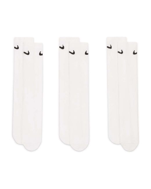 Nike Everyday Leichte Socken Im 3Er-Pack in White für Herren