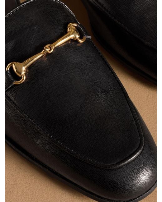 Russell & Bromley Brown Snaffle Loafers