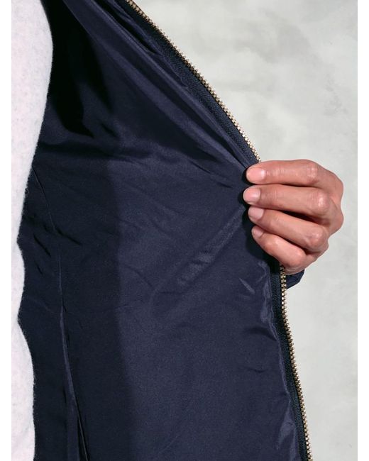 Brook Taverner Blue Quilted Puffer Jacket for men