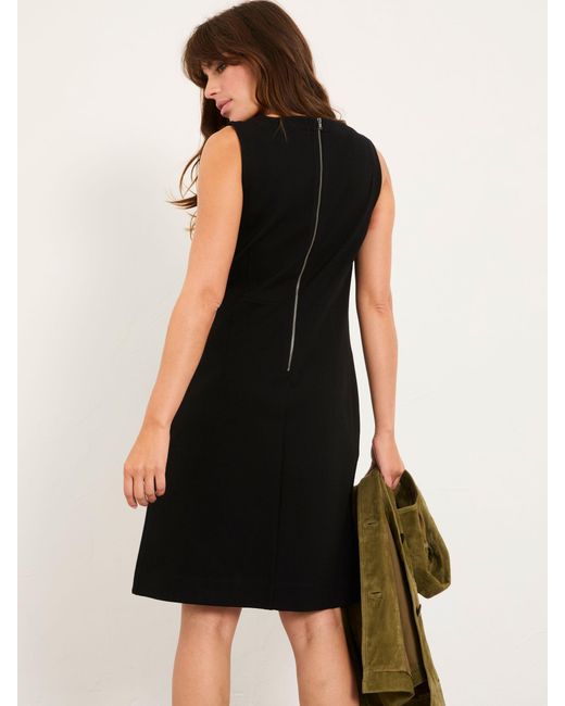 FatFace Black Fatface Lawson Ponte Mini Dress