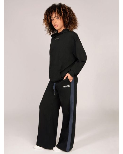 Pineapple Black Oversized Hoodie