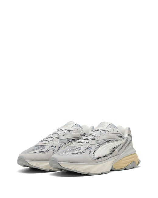 PUMA White Fade Nitro Ls S Trainers for men