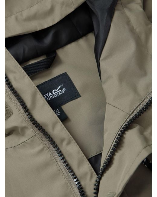 Regatta Green Matteth Waterproof Jacket for men