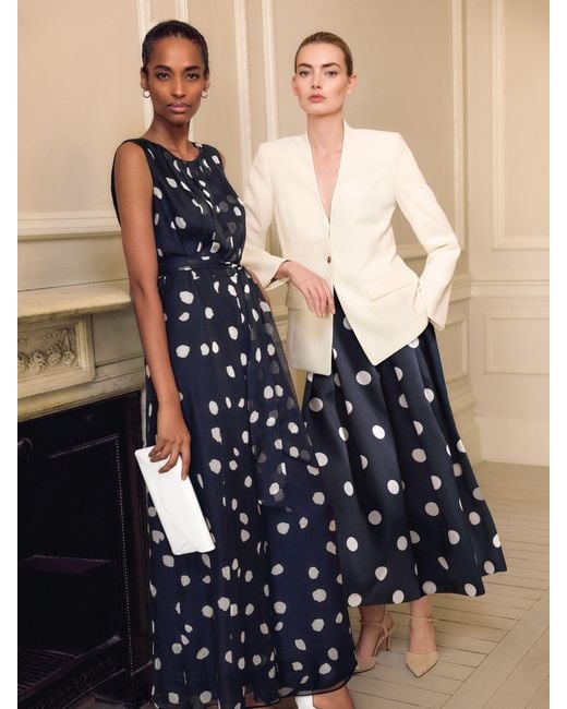 Phase Eight Blue Celeste Skirt