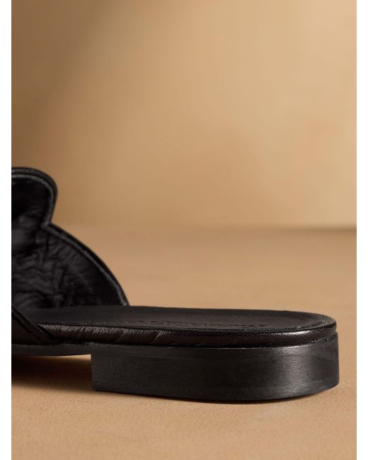Russell & Bromley Brown Snaffle Loafers