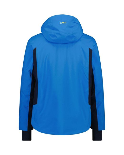 CMP Blue Zip Hood Ski Jacket for men