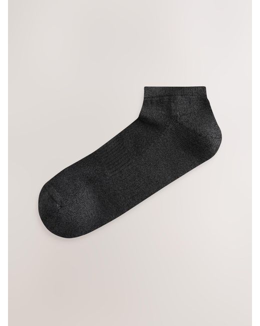 Next Blue Cushioned Trainers Socks for men