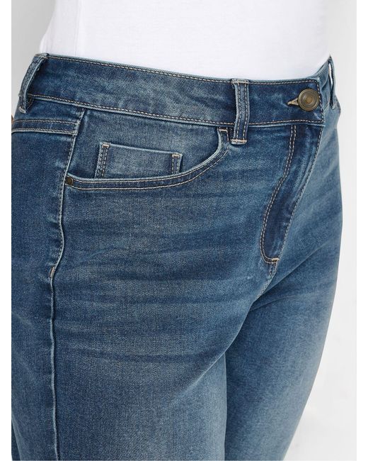 M Com Blue Boyfriend Jeans