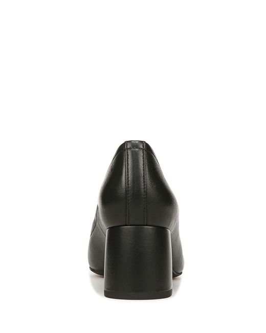Vionic Black Carmel Regular Fit Block Heel Court Shoes