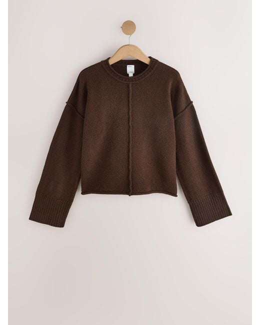 Next Brown Knitted Jumper