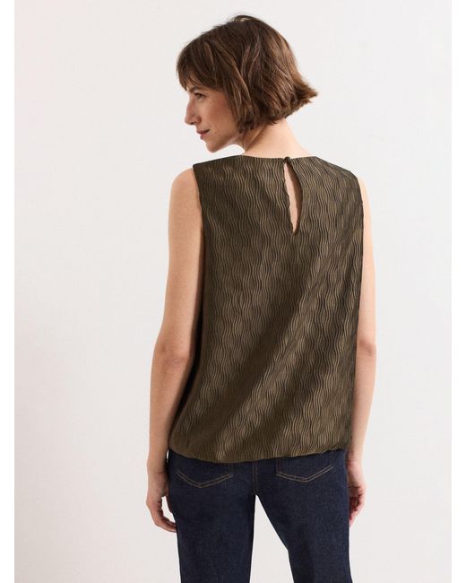 Phase Eight Green Phase Eight Zula Bubble Hem Top