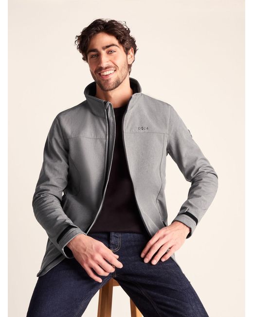 TOG24 Gray Tog 24 Feizor Softshell Waterproof Jacket for men