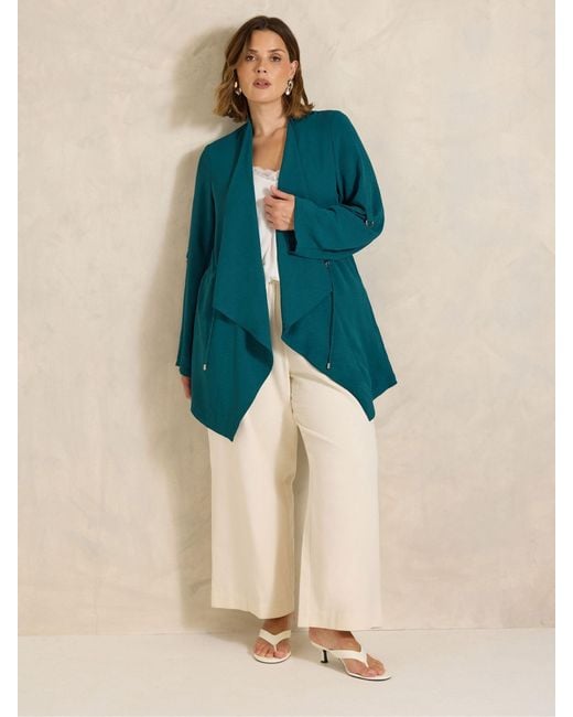 Evans Green Lightweight Waterfall Jacket