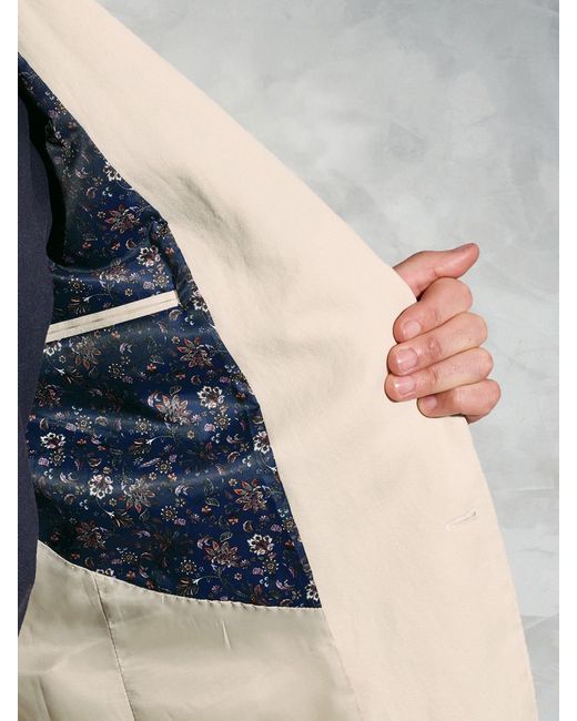 Brook Taverner Natural Garment Washed Jacket for men
